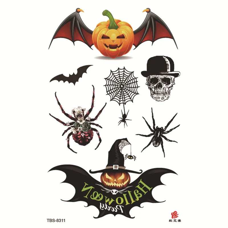 Tatouage Halloween Blessure Sanglante – Effet Spécial Réaliste