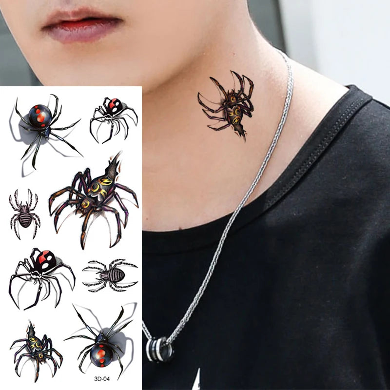 Tatouage Halloween Blessure Sanglante – Effet Spécial Réaliste