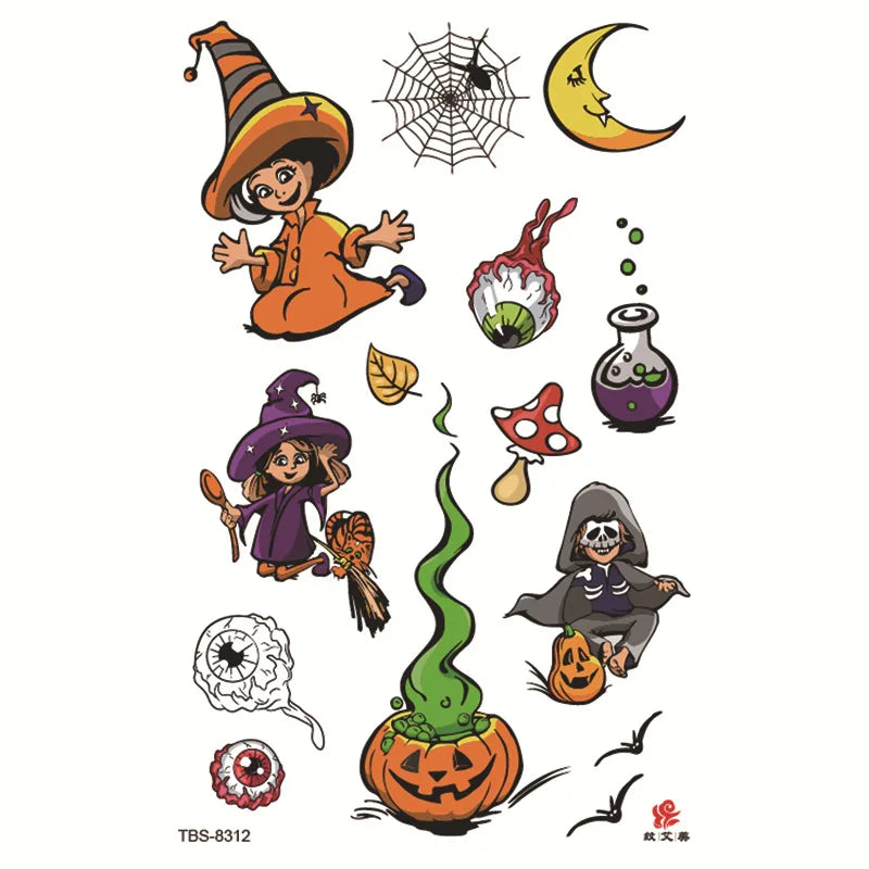 Tatouage Halloween Blessure Sanglante – Effet Spécial Réaliste