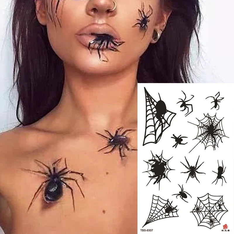 Tatouage Halloween Blessure Sanglante – Effet Spécial Réaliste