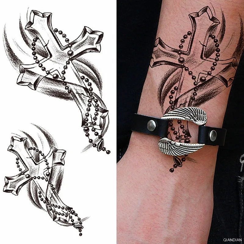 Tatouage Femme Fleurs, Oiseau & Papillon - Attrape-Rêves Waterproof Corps & Bras