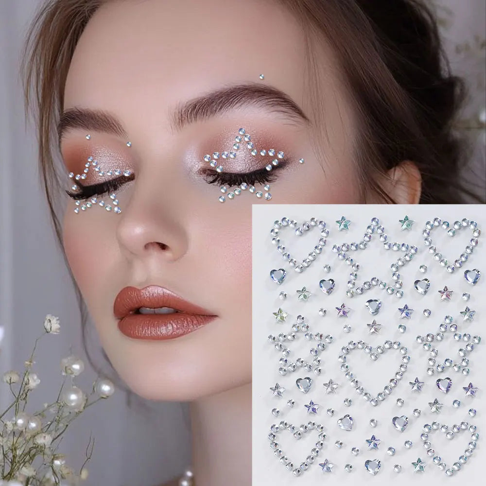 Strass Visage Sirène Coquillages – Bijoux de Peau Festival
