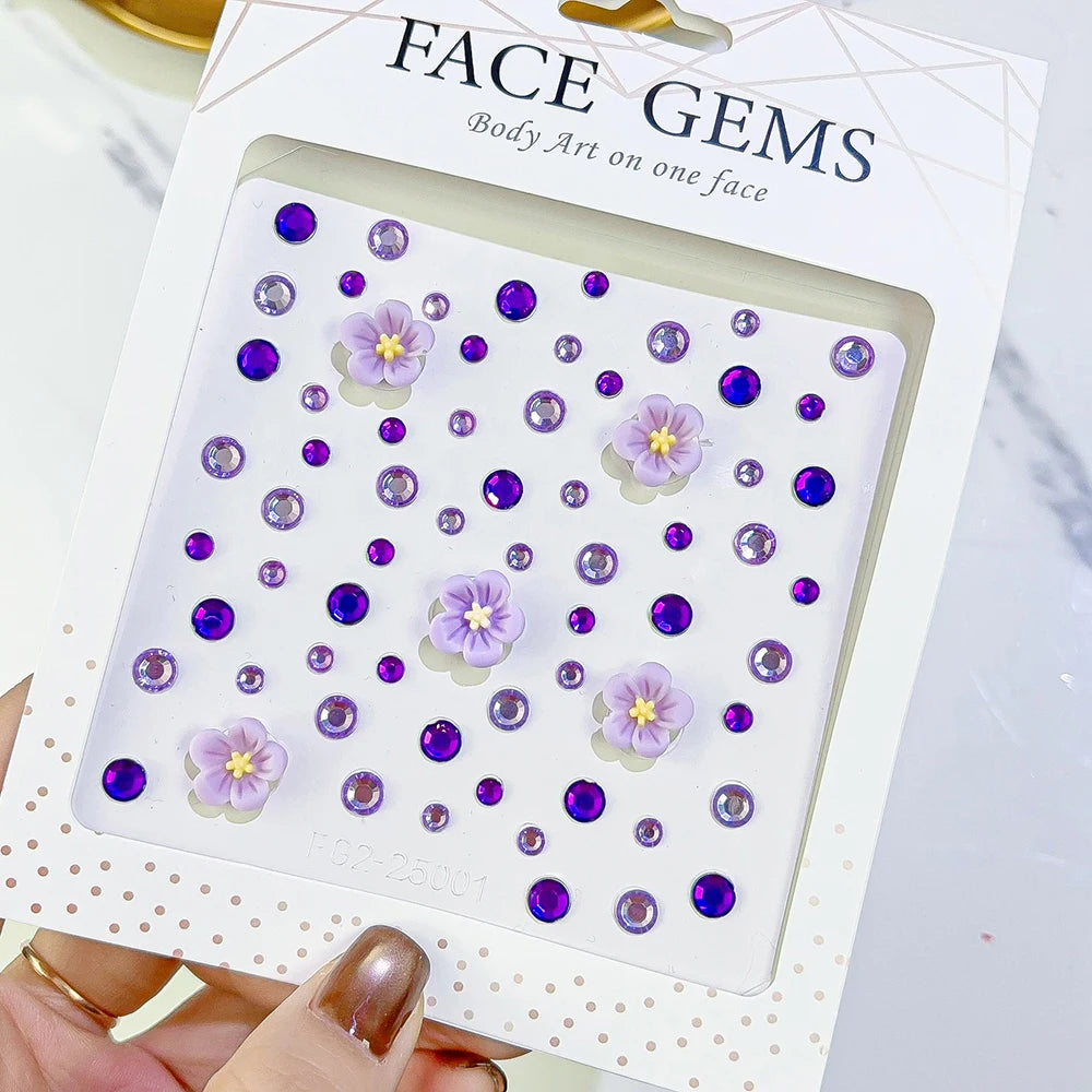 Strass Visage Sirène Coquillages – Bijoux de Peau Festival