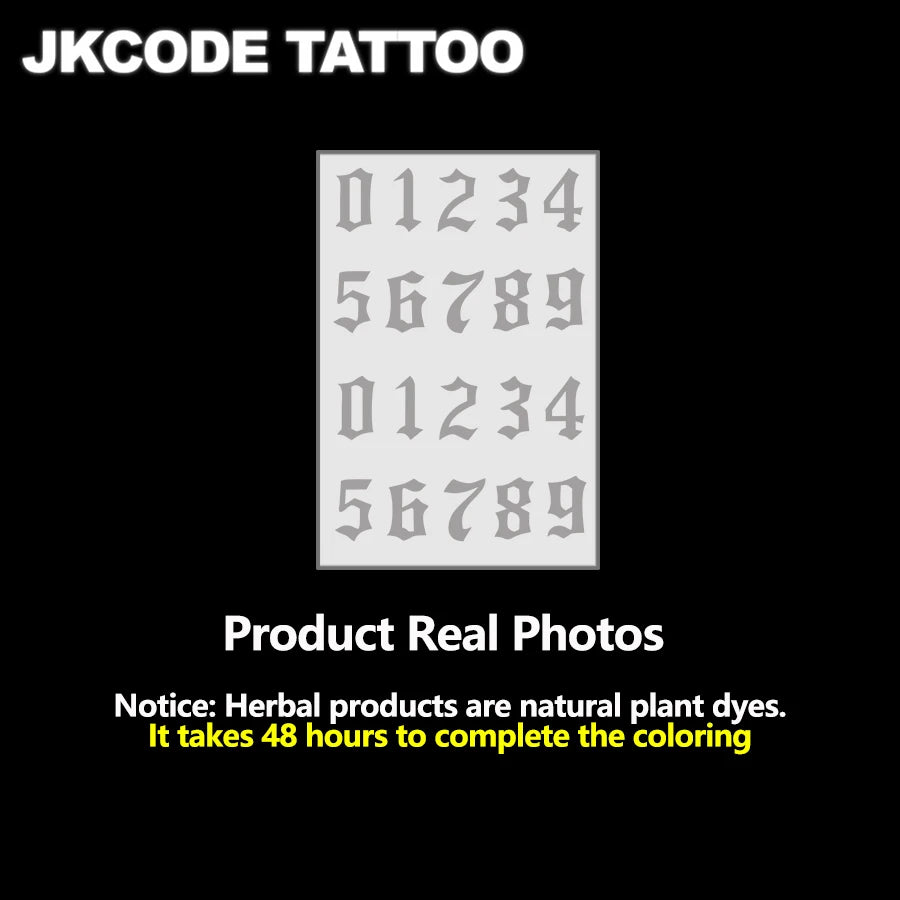 Tatouage Semi-Permanent Waterproof - Calligraphie Arabe & Magic Tattoo Durée 2 Semaines
