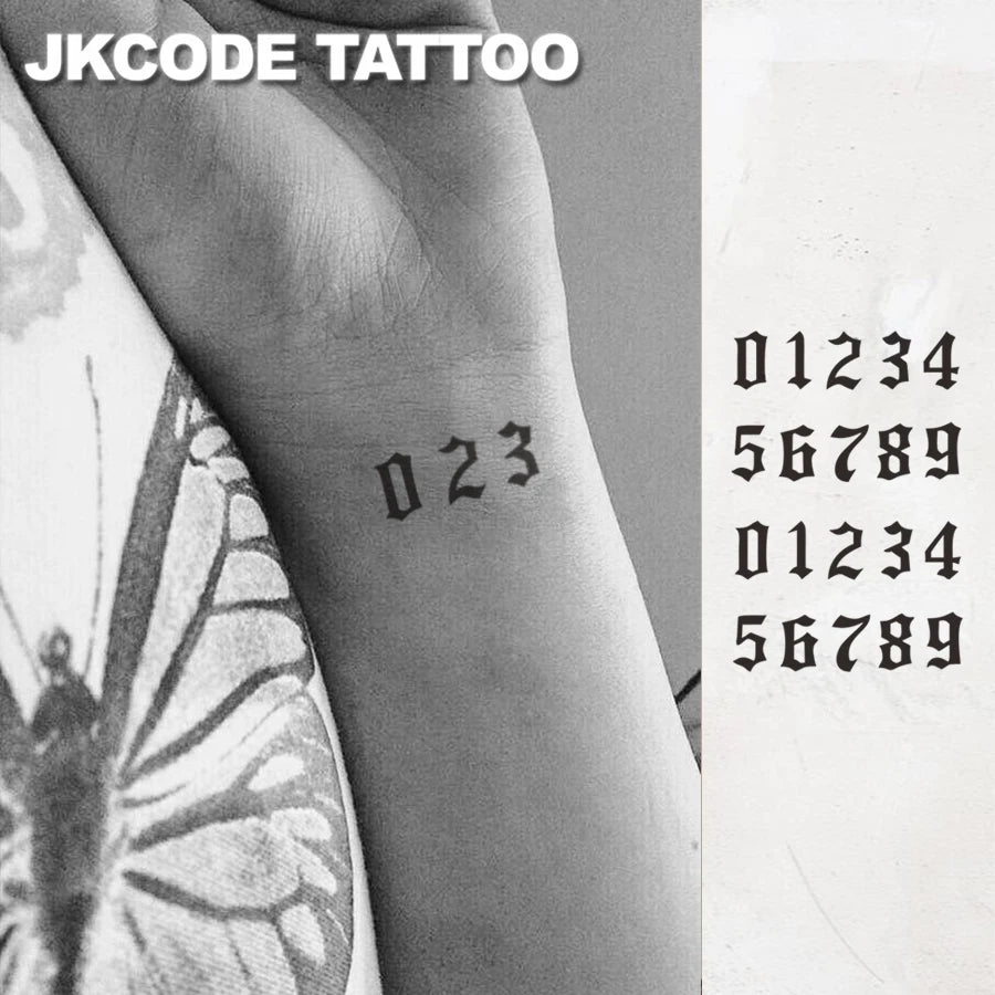 Tatouage Semi-Permanent Waterproof - Calligraphie Arabe & Magic Tattoo Durée 2 Semaines