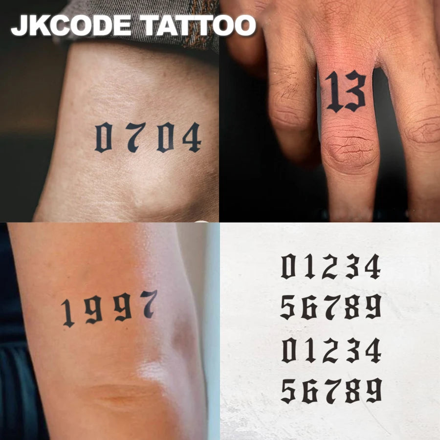 Tatouage Semi-Permanent Waterproof - Calligraphie Arabe & Magic Tattoo Durée 2 Semaines