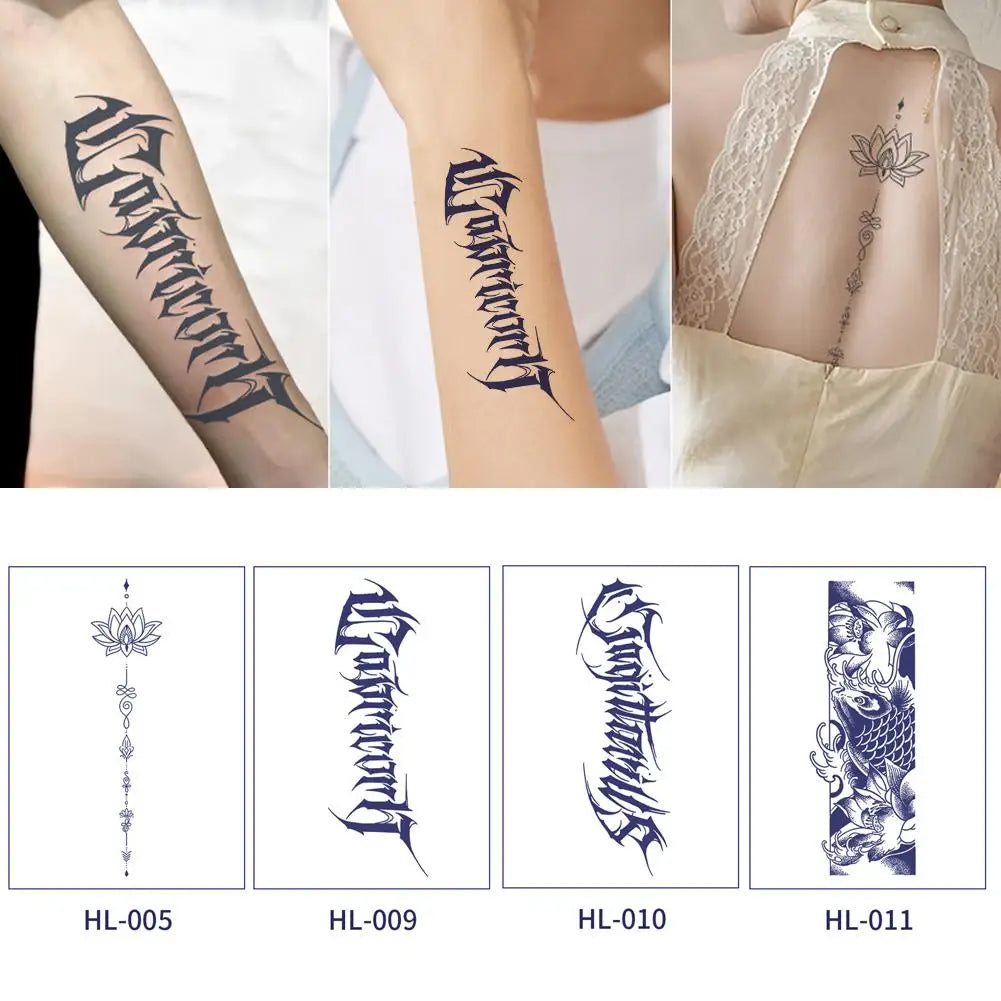 Tatouage Bracelet Bras Floral Style Américain Traditionnel - Premium